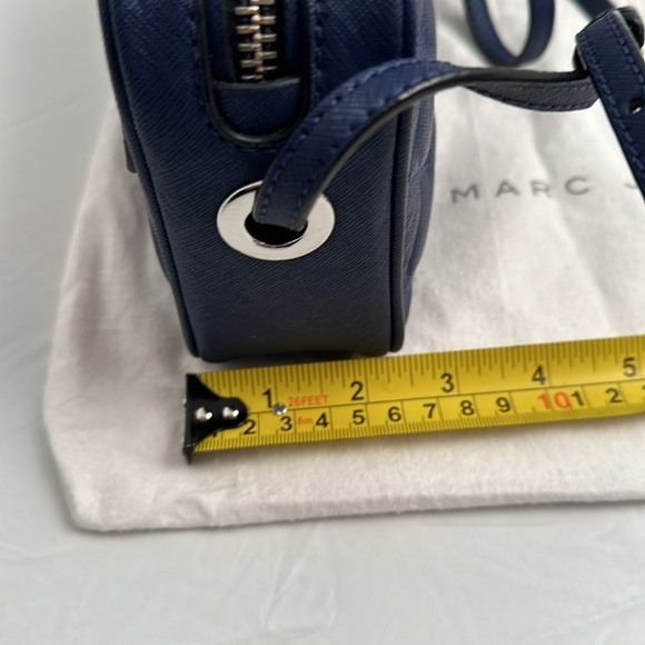 Marc by Marc Jacobs Sally Mineral Blue quilted Saffiano leather crossbody bag - Picture 13 of 15